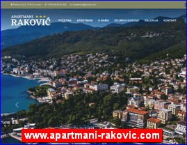 Hoteli, smeštaj, Hrvatska, www.apartmani-rakovic.com