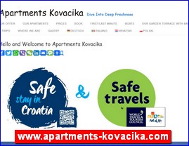 Hoteli, smeštaj, Hrvatska, www.apartments-kovacika.com