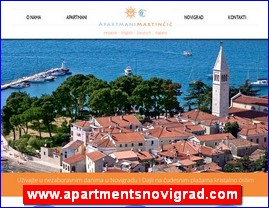 Hoteli, smeštaj, Hrvatska, www.apartmentsnovigrad.com