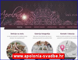 Ketering, catering, organizacija proslava, organizacija venčanja, www.apolonia-svadbe.hr