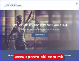 Advokati, advokatske kancelarije, www.apostolski.com.mk