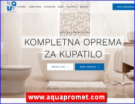 Sanitarije, vodooprema, www.aquapromet.com