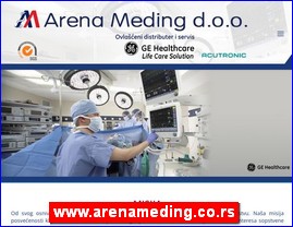 Medicinski aparati, uređaji, pomagala, medicinski materijal, oprema, www.arenameding.co.rs