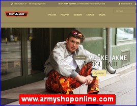 Odeća, www.armyshoponline.com
