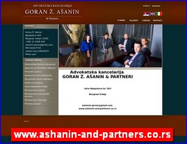 Advokati, advokatske kancelarije, www.ashanin-and-partners.co.rs