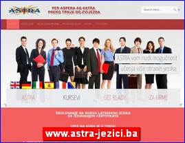 Škole stranih jezika, www.astra-jezici.ba