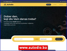 Automobili, servisi, delovi, www.autodio.ba
