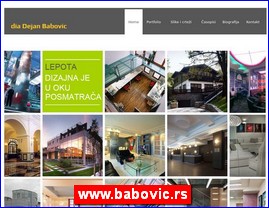 Arhitektura, projektovanje, www.babovic.rs