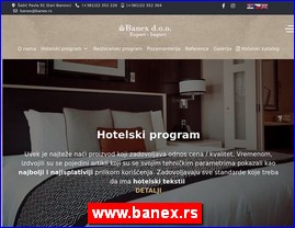 Ugostiteljska oprema, oprema za restorane, posuđe, www.banex.rs