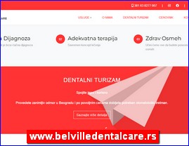 Stomatološke ordinacije, stomatolozi, zubari, www.belvilledentalcare.rs