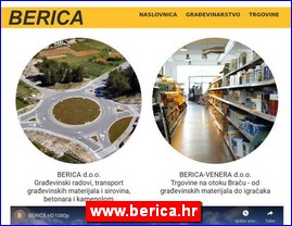 Sanitarije, vodooprema, www.berica.hr