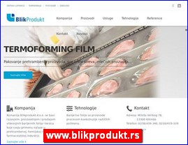 Higijenska oprema, www.blikprodukt.rs