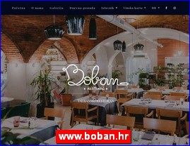 Restorani, www.boban.hr