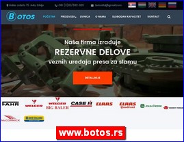 Industrija metala, www.botos.rs