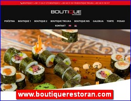 Restorani, www.boutiquerestoran.com