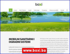 Sanitarije, vodooprema, www.boxi.ba