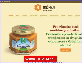 Kozmetika, kozmetički proizvodi, www.boznar.si