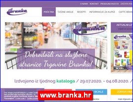 Supermarketi, trgovina, www.branka.hr