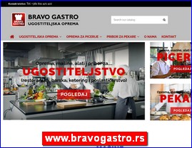 Ugostiteljska oprema, oprema za restorane, posuđe, www.bravogastro.rs