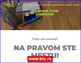 Prevodi, prevodilačke usluge, www.btc.rs