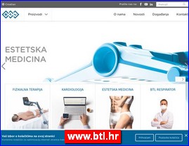 Medicinski aparati, uređaji, pomagala, medicinski materijal, oprema, www.btl.hr