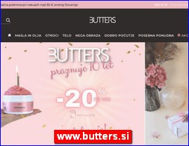 Kozmetika, kozmetički proizvodi, www.butters.si