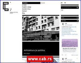 Arhitektura, projektovanje, www.cab.rs