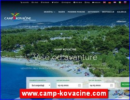 Hoteli, smeštaj, Hrvatska, www.camp-kovacine.com