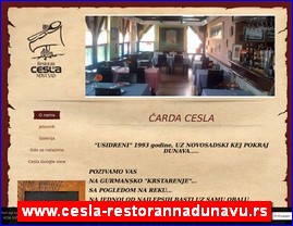 Restorani, www.cesla-restorannadunavu.rs