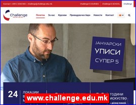 Škole stranih jezika, www.challenge.edu.mk