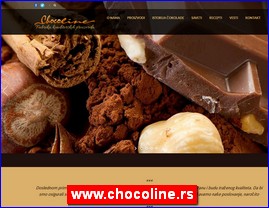 Konditorski proizvodi, keks, čokolade, bombone, torte, sladoledi, poslastičarnice, www.chocoline.rs