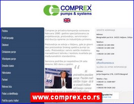 Sanitarije, vodooprema, www.comprex.co.rs
