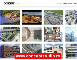 Arhitektura, projektovanje, www.conceptstudio.rs