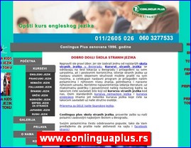 Škole stranih jezika, www.conlinguaplus.rs