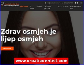 Stomatološke ordinacije, stomatolozi, zubari, www.croatiadentist.com
