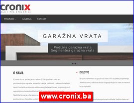 Industrija metala, www.cronix.ba