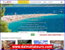 Hoteli, smeštaj, Hrvatska, www.dalmatiatours.com