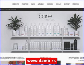 Kozmetika, kozmetički proizvodi, www.damb.rs