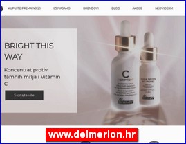Kozmetika, kozmetički proizvodi, www.delmerion.hr
