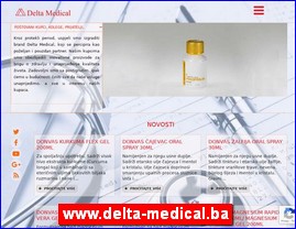 Medicinski aparati, uređaji, pomagala, medicinski materijal, oprema, www.delta-medical.ba