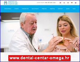 Stomatološke ordinacije, stomatolozi, zubari, www.dental-centar-omega.hr