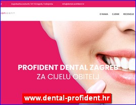 Stomatološke ordinacije, stomatolozi, zubari, www.dental-profident.hr