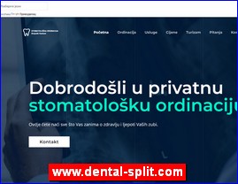 Stomatološke ordinacije, stomatolozi, zubari, www.dental-split.com