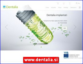 Medicinski aparati, uređaji, pomagala, medicinski materijal, oprema, www.dentalia.si