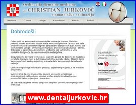 Stomatološke ordinacije, stomatolozi, zubari, www.dentaljurkovic.hr