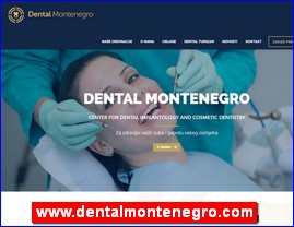 Stomatološke ordinacije, stomatolozi, zubari, www.dentalmontenegro.com