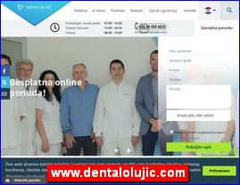 Stomatološke ordinacije, stomatolozi, zubari, www.dentalolujic.com