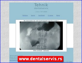 Stomatološke ordinacije, stomatolozi, zubari, www.dentalservis.rs