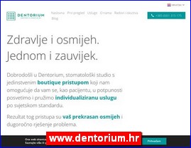 Stomatološke ordinacije, stomatolozi, zubari, www.dentorium.hr