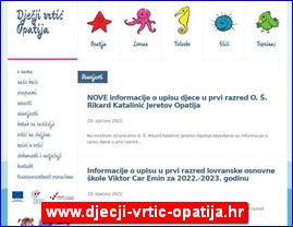 Vrtići, zabavišta, obdaništa, jaslice, www.djecji-vrtic-opatija.hr